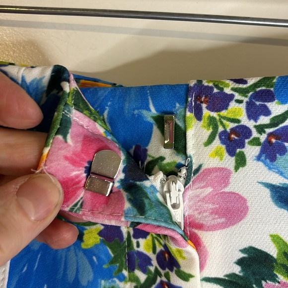 Zara Floral High Waisted Pants - Picture 5 of 11